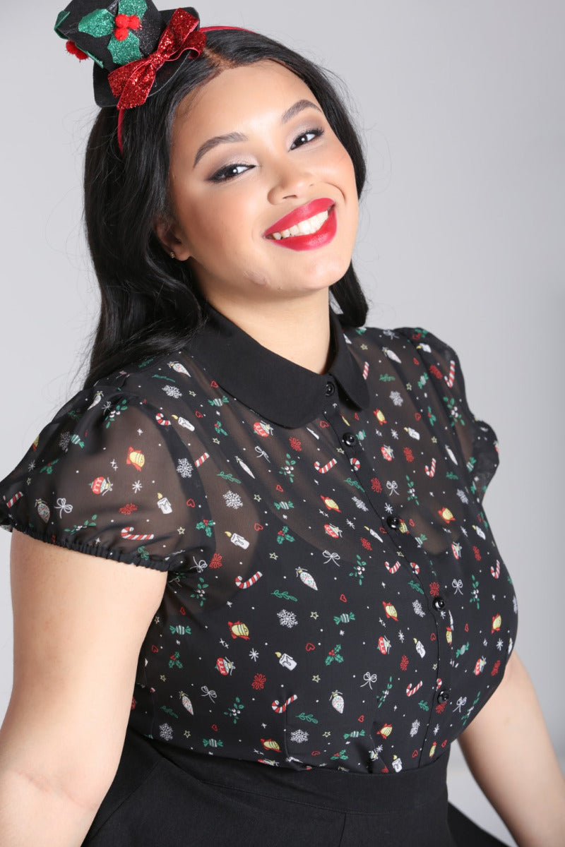 Natalie Blouse – Hell Bunny