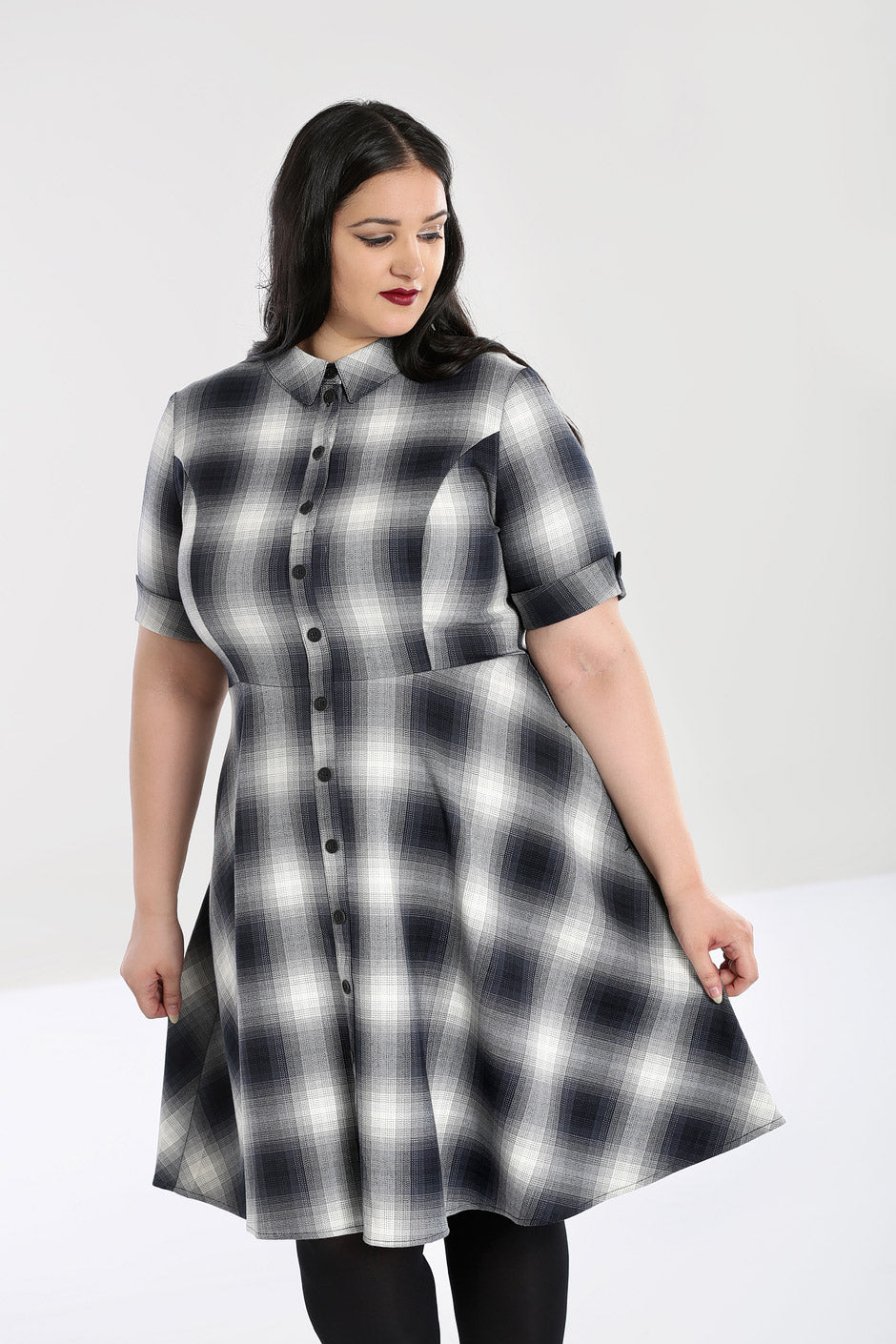 Eddystone Mid Dress – Hell Bunny