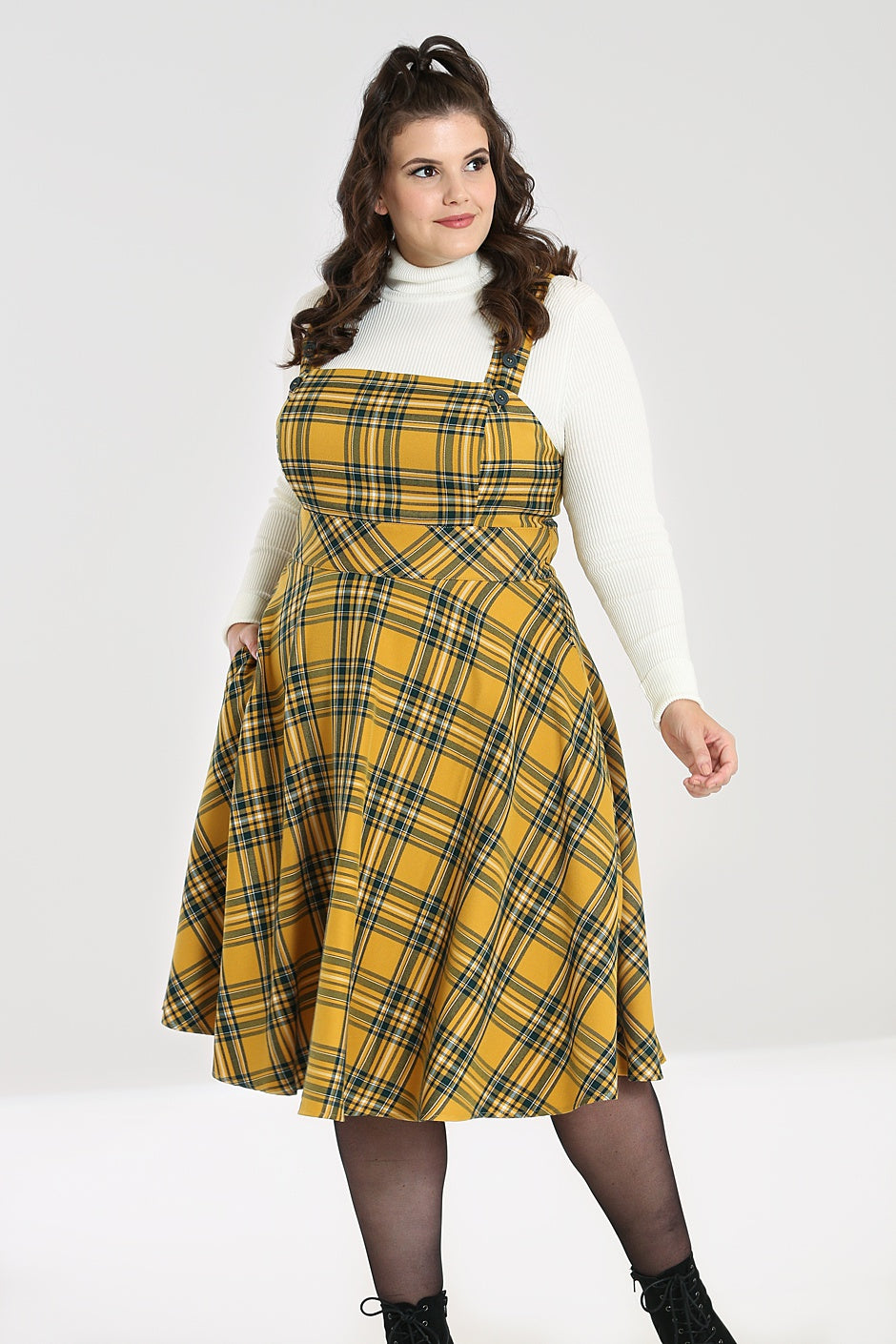 Wither Pinafore Dress