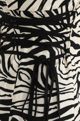 Zebra Mini Dress
