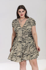 Zebra Mini Dress