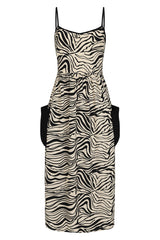Zebra Maxi  Dress