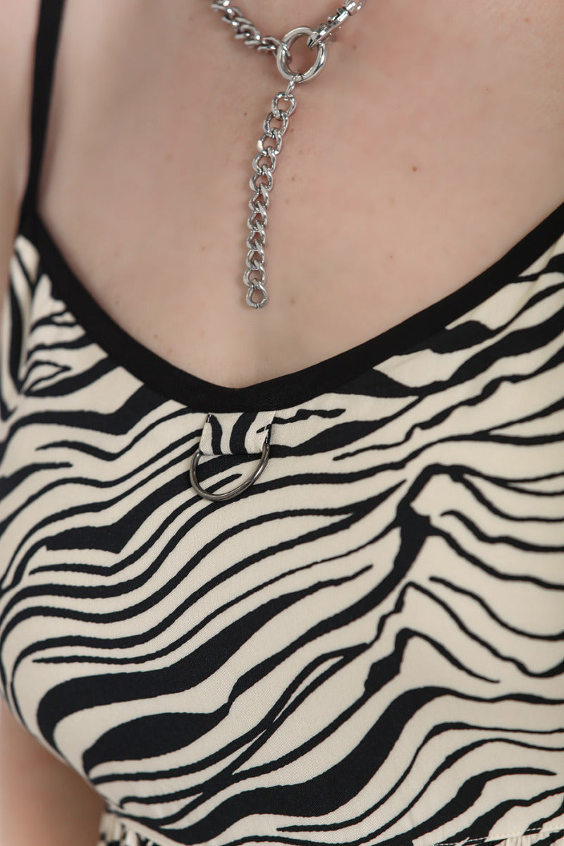 Zebra Maxi  Dress