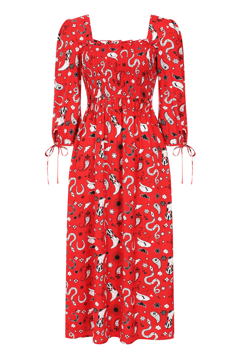 Emmylou Maxi Dress – Hell Bunny