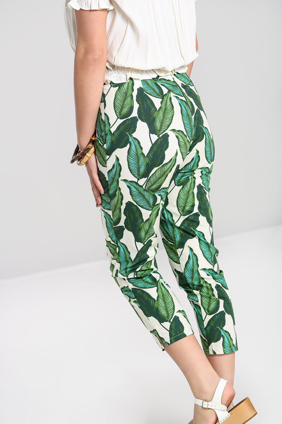 Rainforest Cigarette Trousers