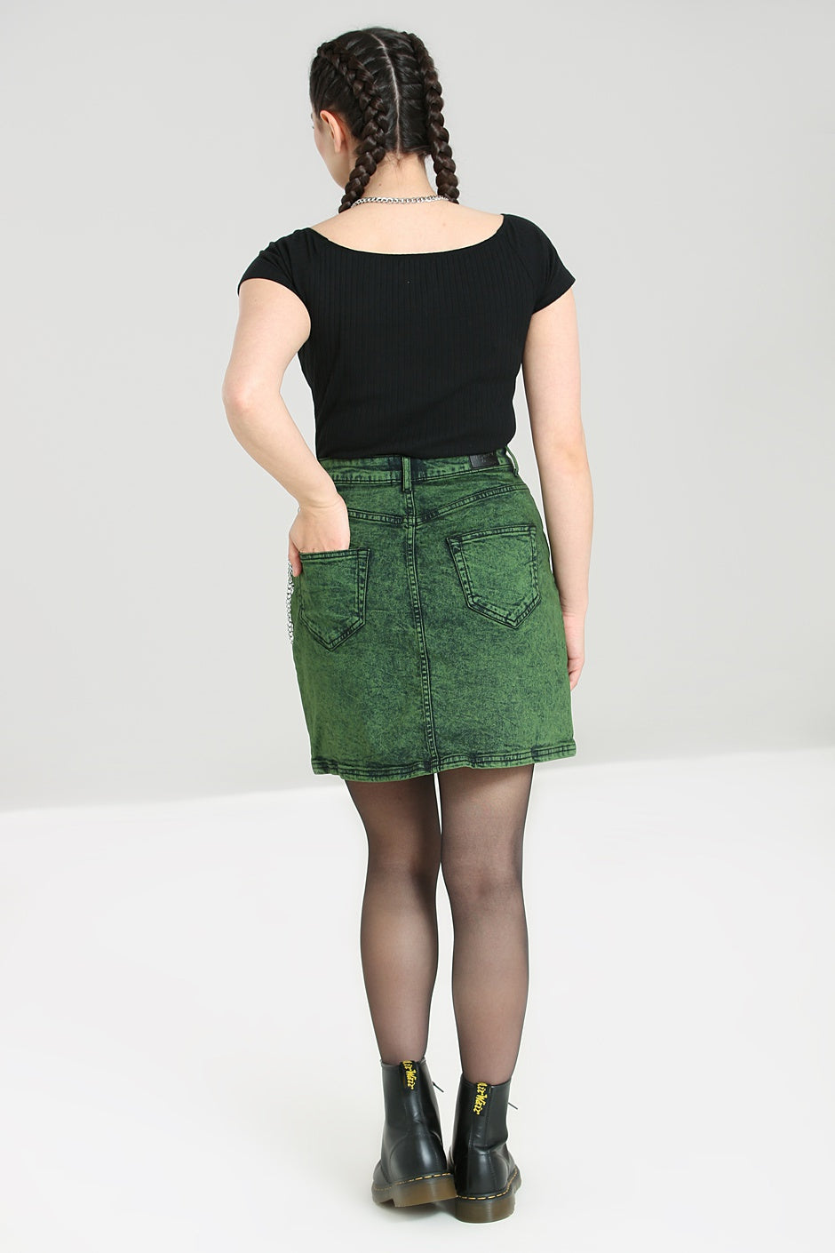 Finn Mini Skirt Green