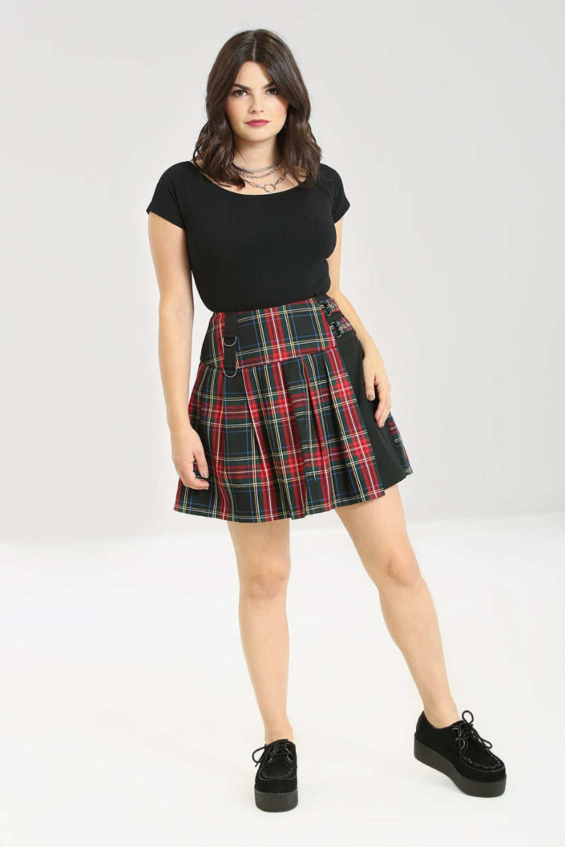 Heather Mini Skirt – Hell Bunny