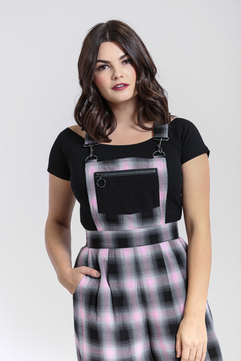 Hayley Dungarees – Hell Bunny