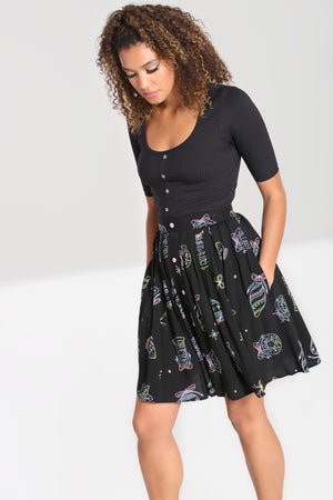 Fröhlicher Minirock 