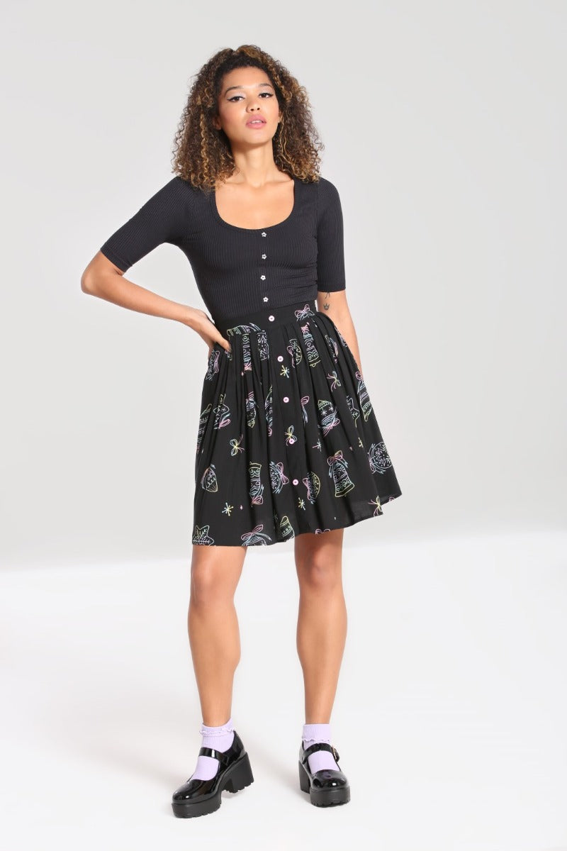 パンツ ANDMARY Miffy boa mini skirt ANDMARY】Miffy boa mini skirt