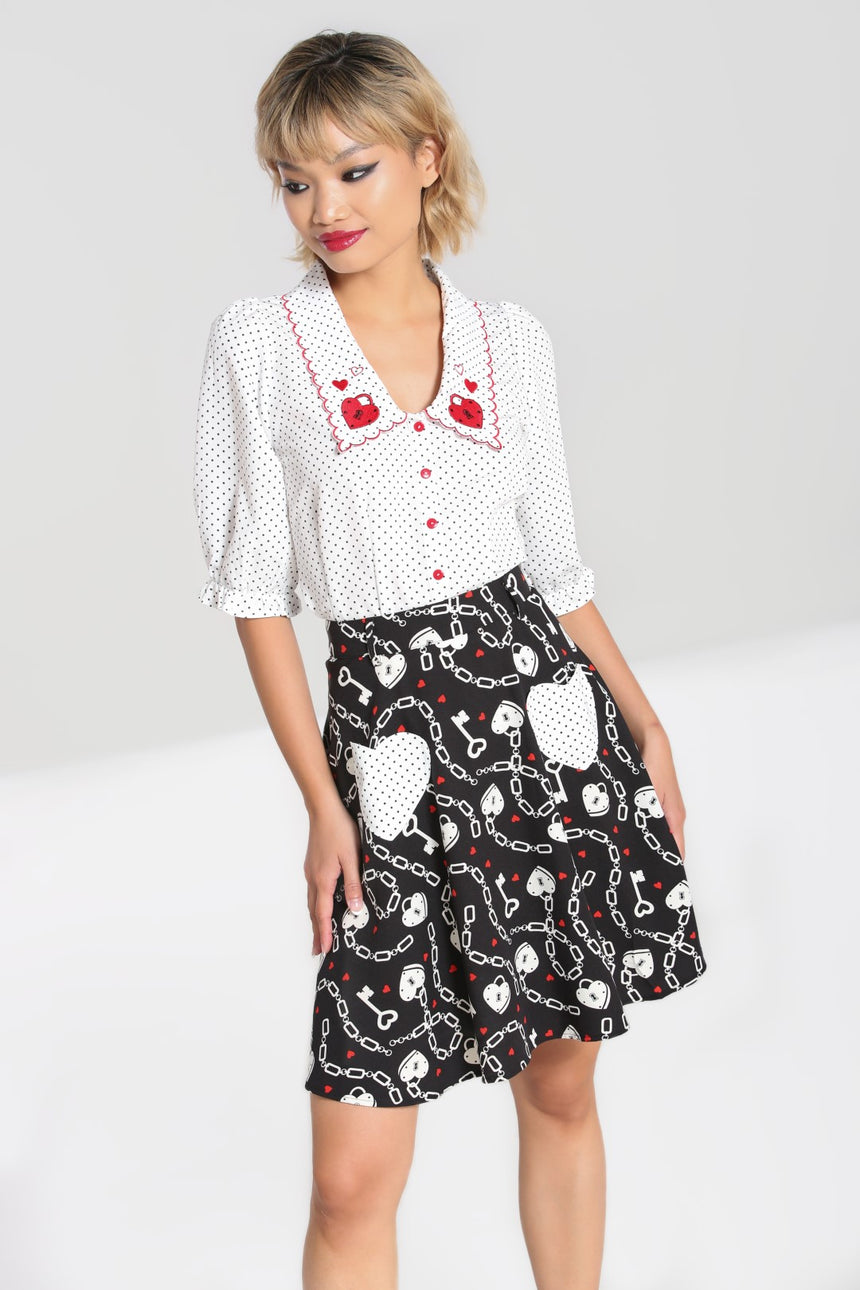 Heart Skirt for Apple Body Types