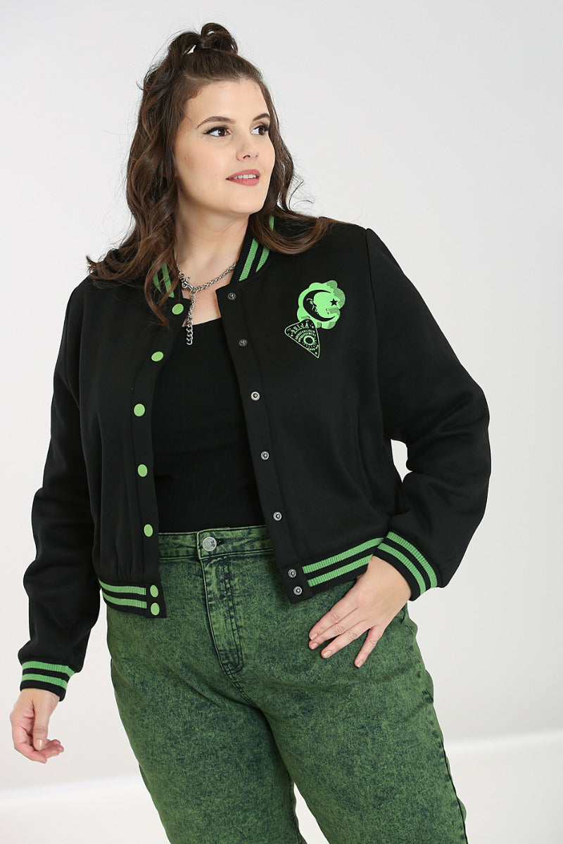 Samara Jacket Black-Green