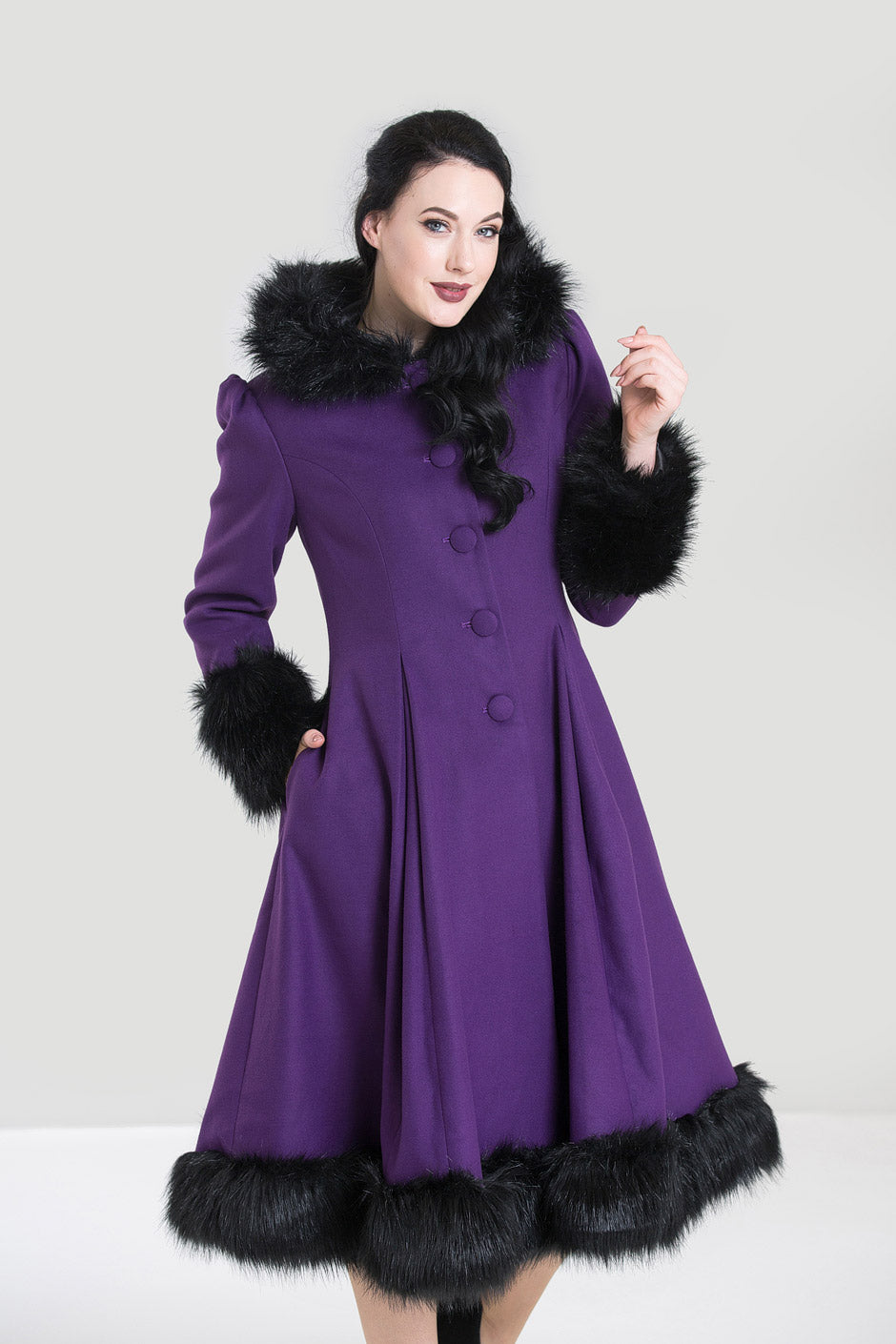 Elvira Coat – Hell Bunny