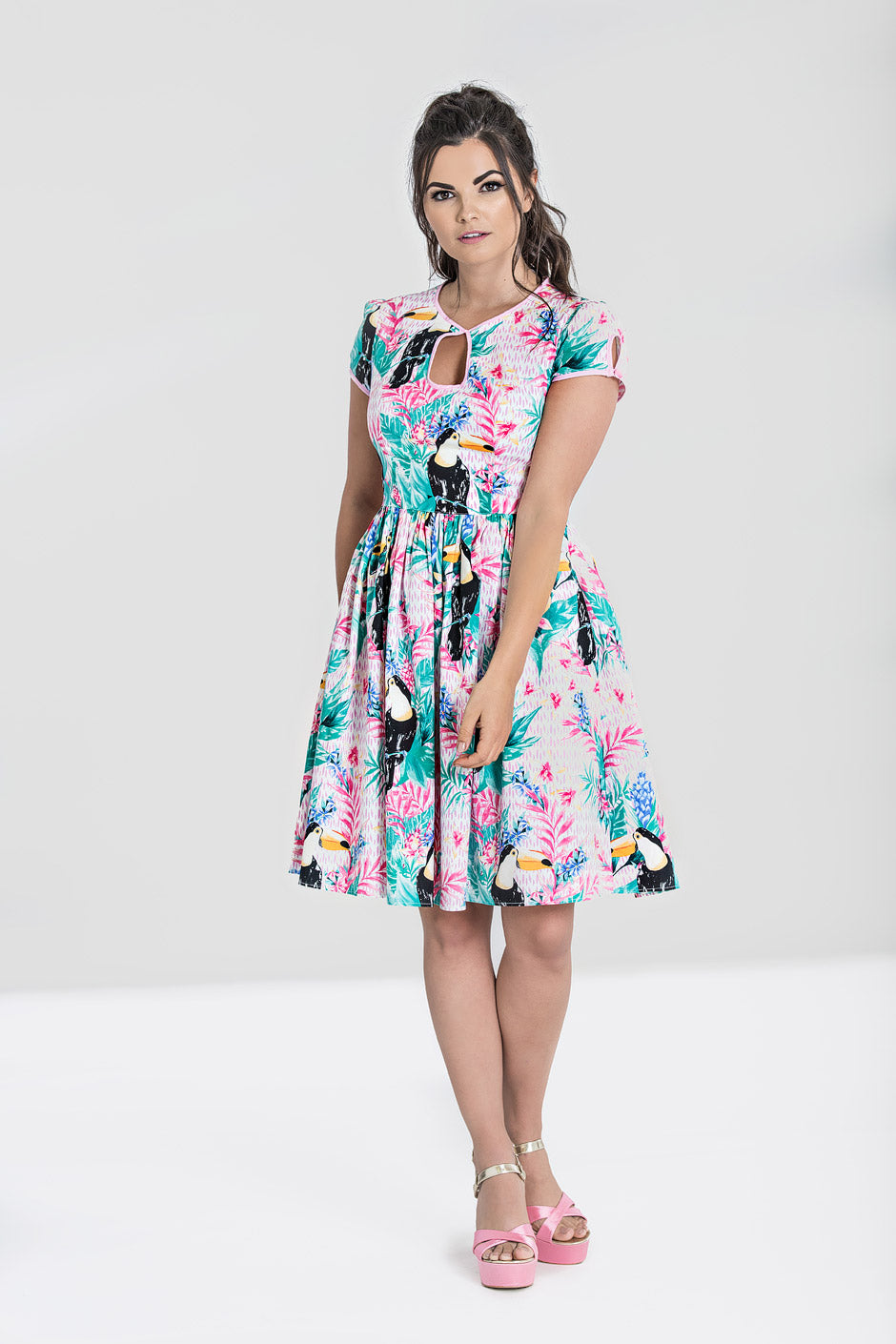 Toucan Mid Dress