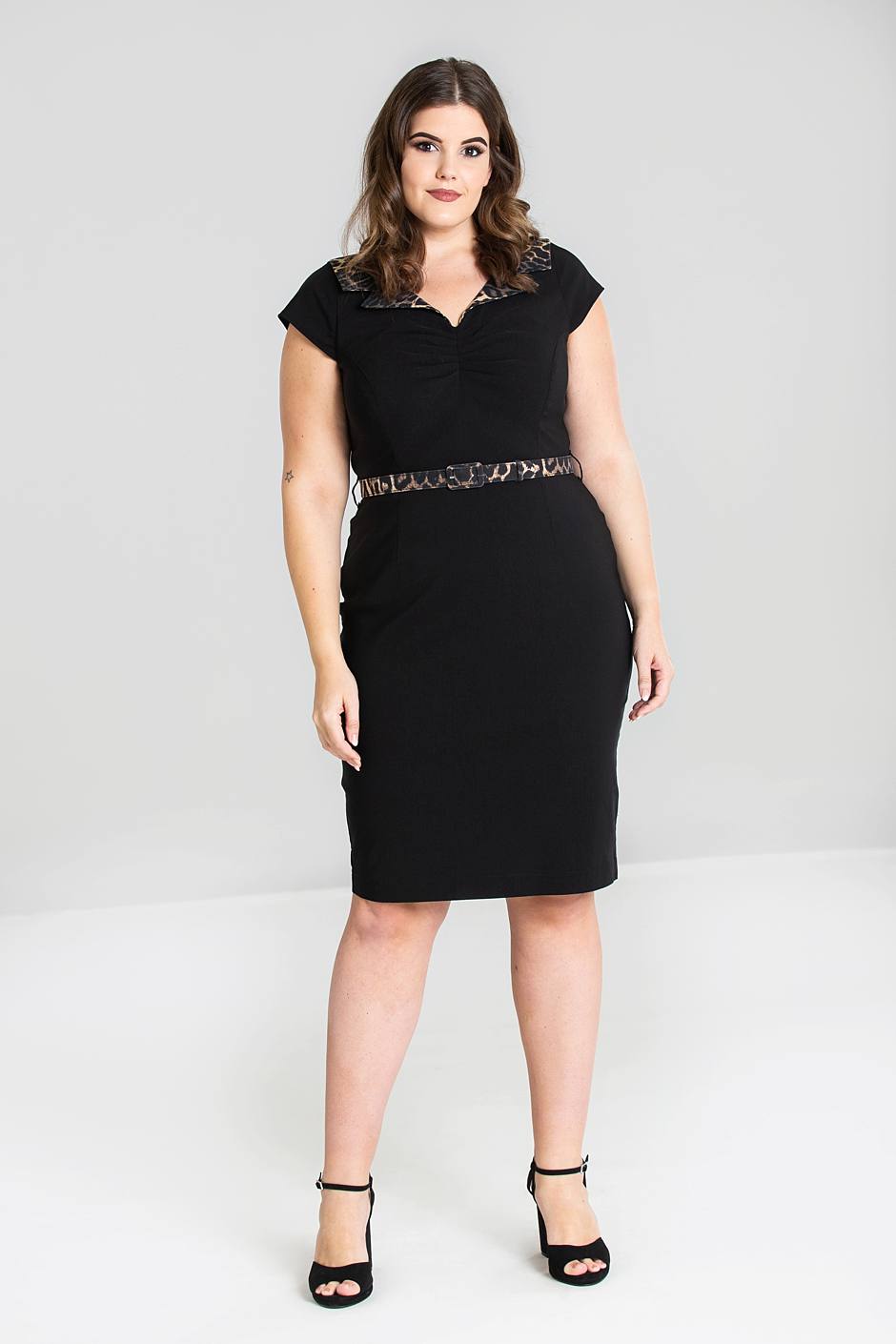 Feline Pencil Dress