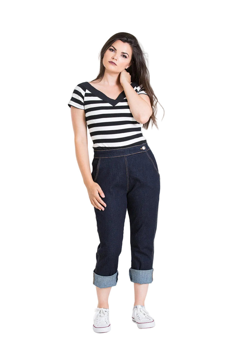 Charlie Denim Capris