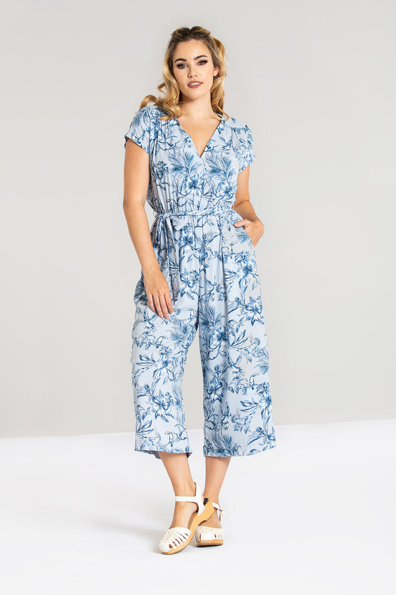 Brasilia Jumpsuit Blau 