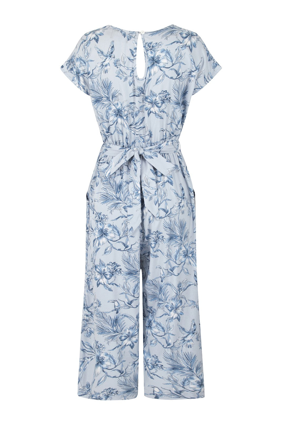 Brasilia Jumpsuit Blue – Hell Bunny